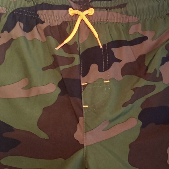 BOYS 3 POCKET Swim Trunks Shorts With Mesh Lining Size XXL - Picture 2 of 3